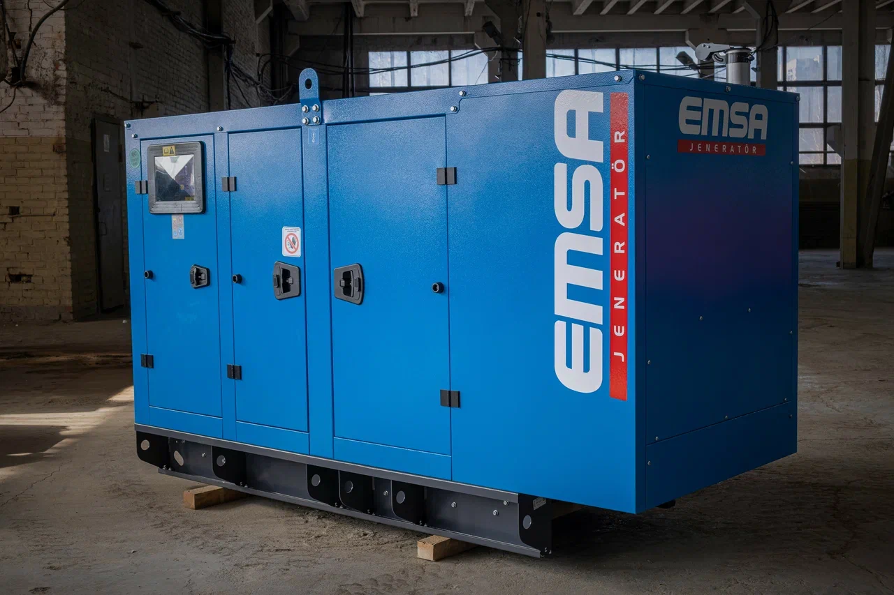 Дизельный генератор 30 кВт Energoprom ESYD 38/400 в  кожухе