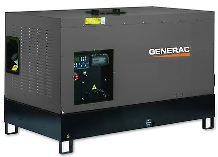 Дизельный генератор Generac PME22B 1ф в кожухе с АВР