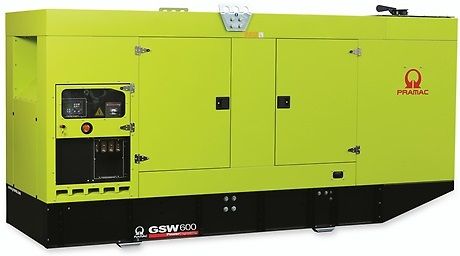 Дизельный генератор Pramac GSW 600 V в кожухе с АВР