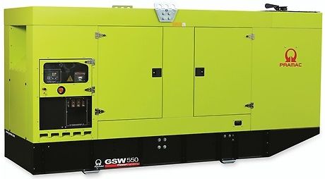 Дизельный генератор Pramac GSW 550 P в кожухе