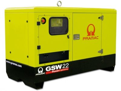 Дизельный генератор Pramac GSW 22 P AUTO в кожухе