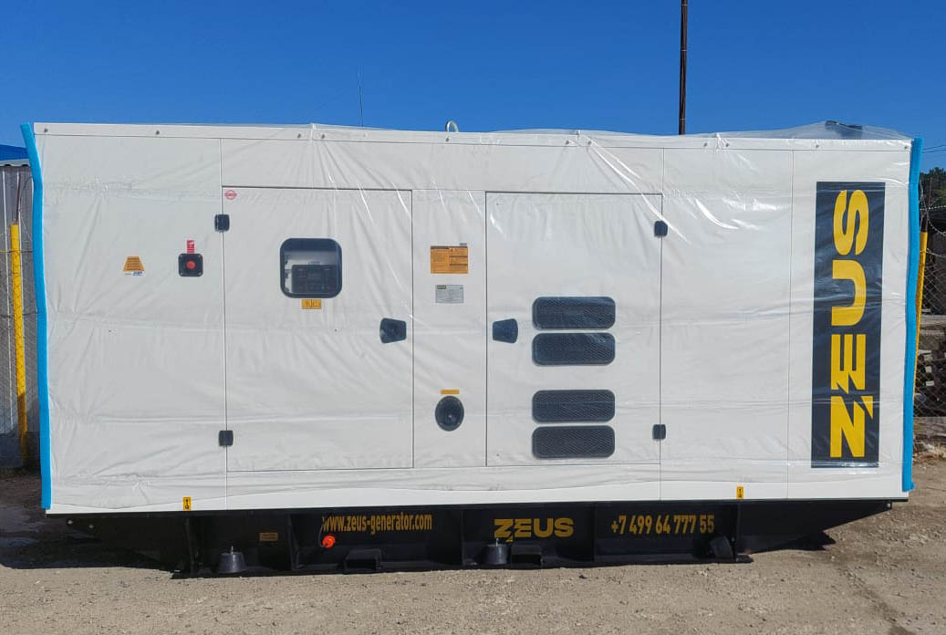 Дизельный генератор 100 кВт Zeus AD100-T400R для пекарни