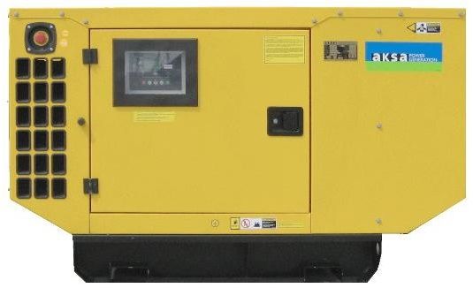 Дизельный генератор Aksa AJD 45 в кожухе