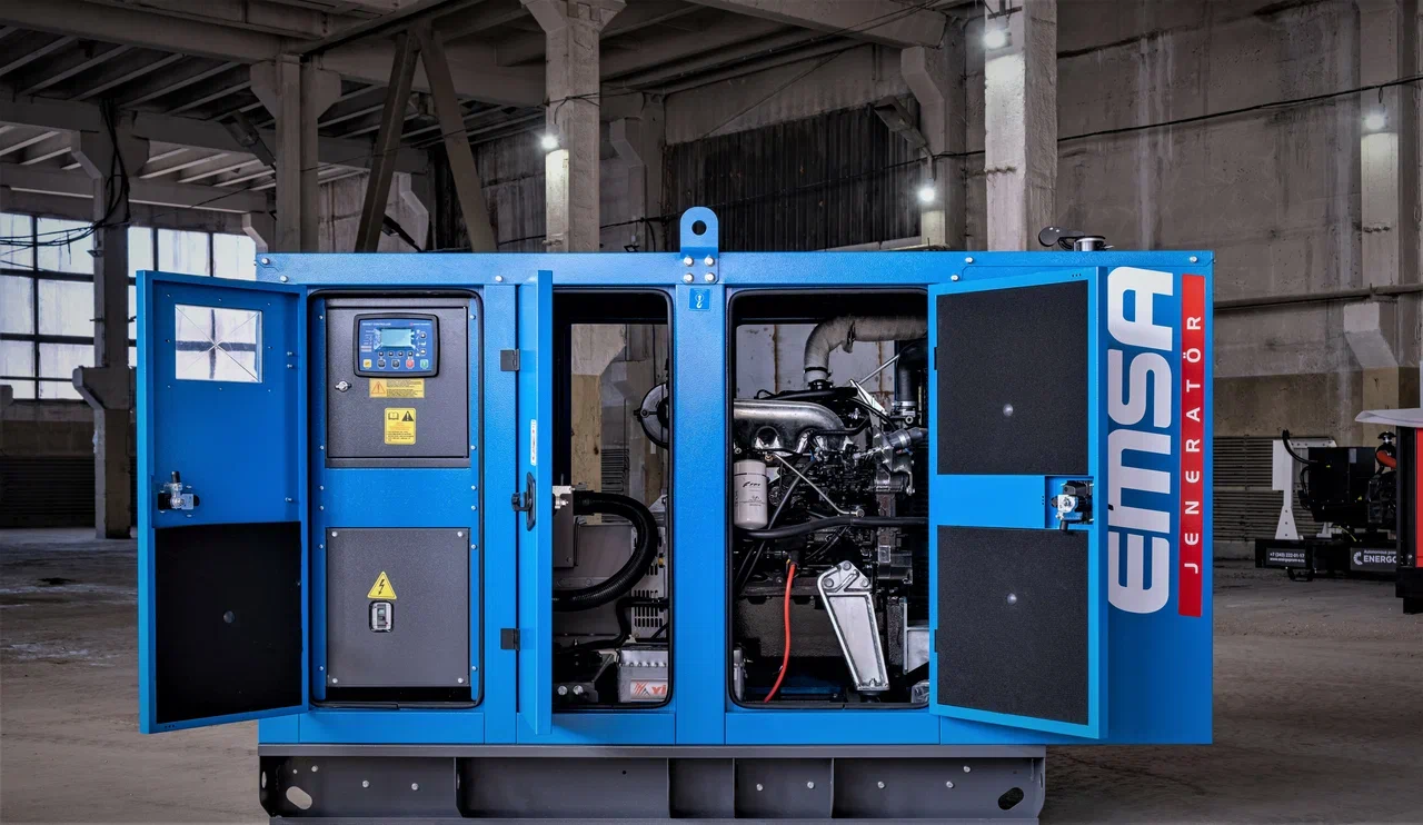 Дизельный генератор 30 кВт Energoprom ESYD 38/400 в  кожухе