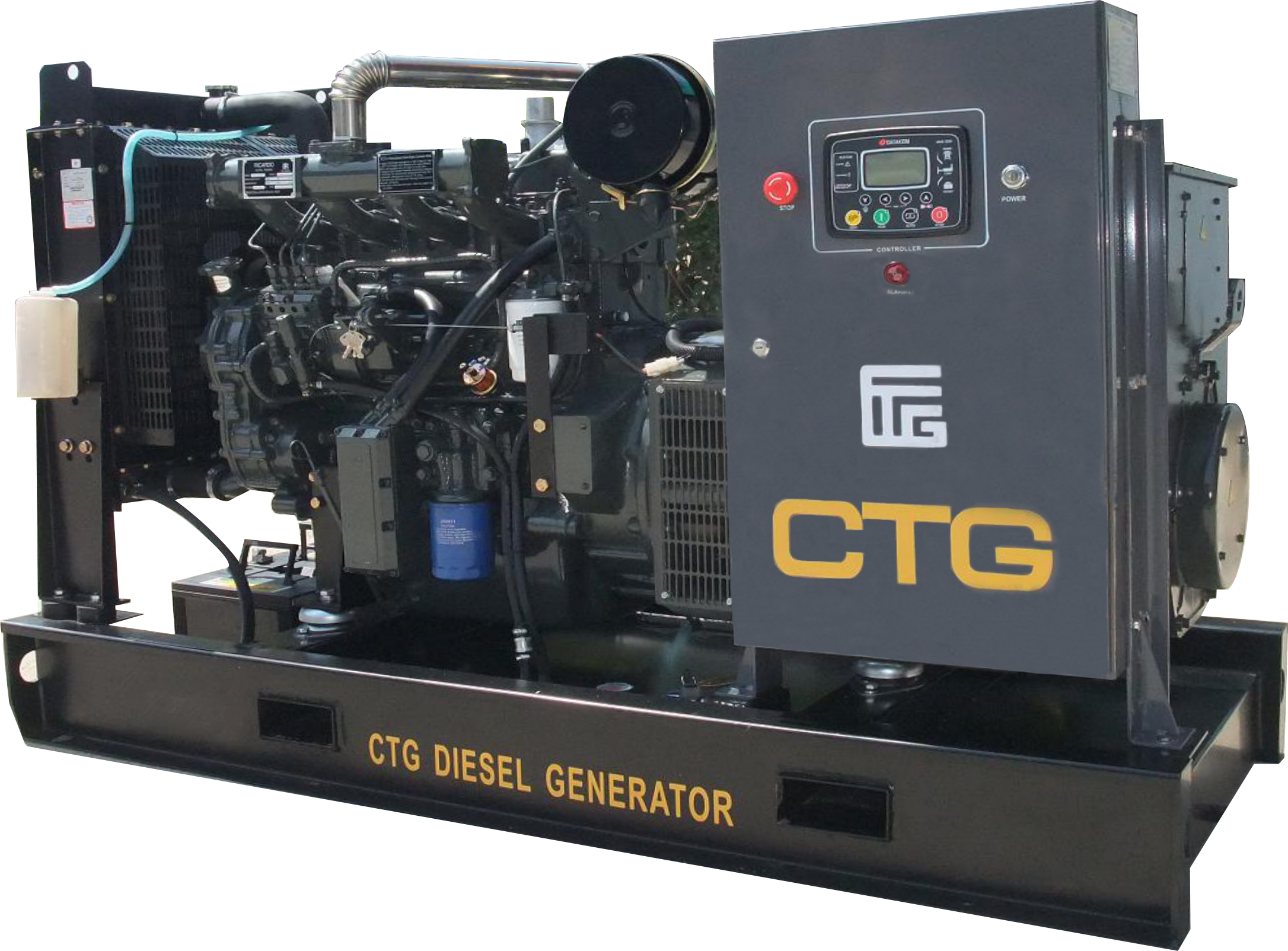 Дизельный генератор CTG AD-345RE с АВР