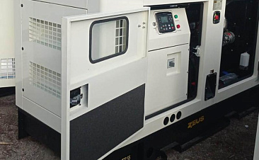 Дизельный генератор Zeus 110 кВт в кожухе, на базе промышленного двигателя Cummins Дизельный генератор Zeus 110 кВт в кожухе, на базе промышленного двигателя Cummins